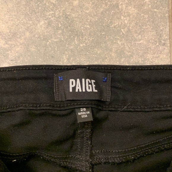 Paige Denim black skinny jeans - Picture 2 of 3